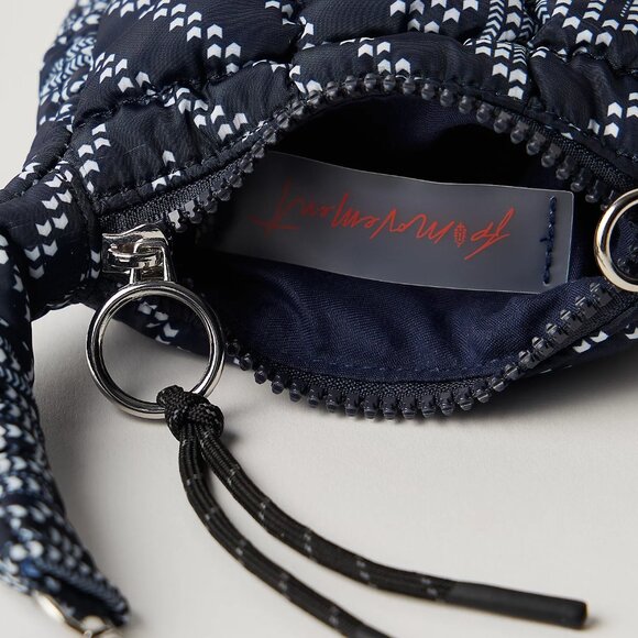 Free People Navy and White Mini Bag - Picture 3 of 3